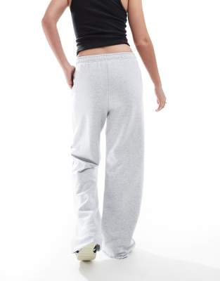 Cotton:on Cotton On Classic Fleece Wide Leg Sweatpants In Gray