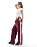 [Cotton:On] Cotton On classic fleece wide leg sweatpants in sour cherry-Brown 20 Sour cherry