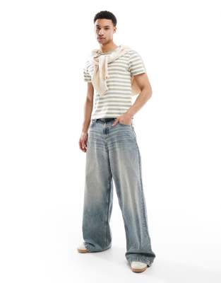 COTTON:ON COTTON ON CONTRAST RINGER T-SHIRT 