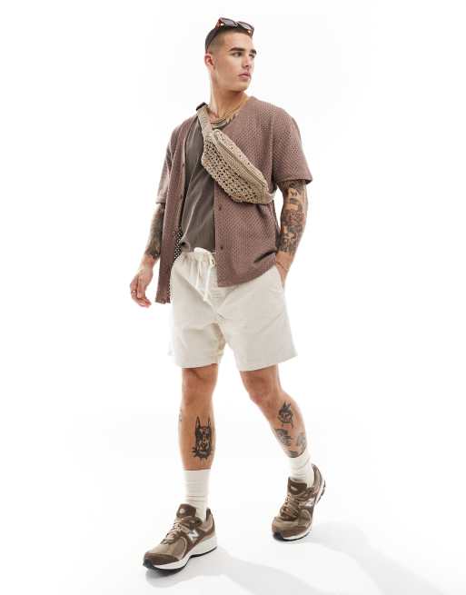 Cotton On corduroy easy shorts in ecru, 5 of 5