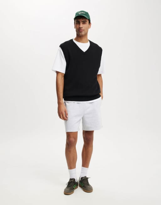 Cotton On cotton everyday fleece short in grey marle, 2 of 4