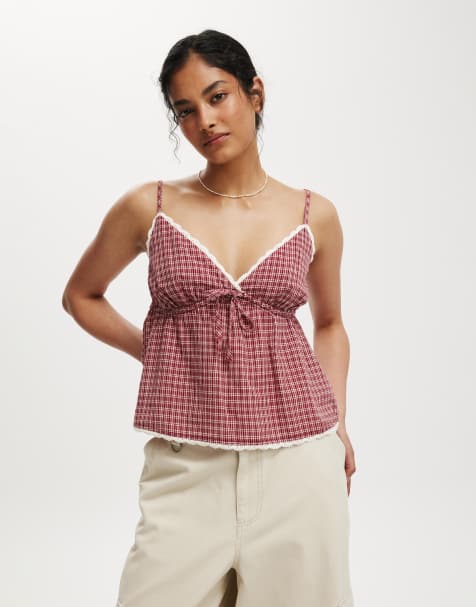 Cotton  On Cotton lace cami in multi - view 1