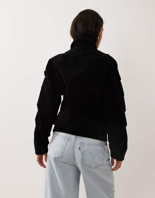 Cotton On - Cove - Veste imitation daim - Noir, 4 de 4