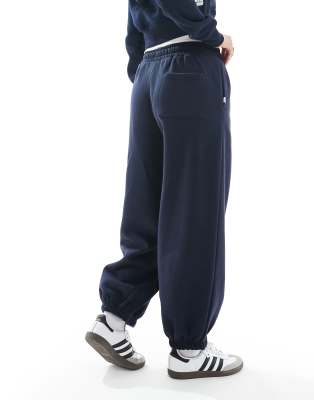 Cotton On Cozy Boyfriend Cuffed Sweatpants In Blue