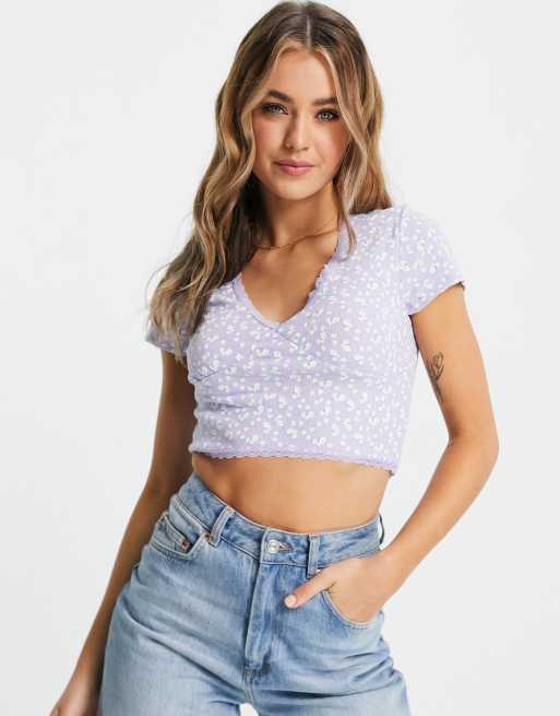 Cute v store neck tops