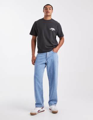 Cotton On Cropped Fit Graphic T-shirt In Gray