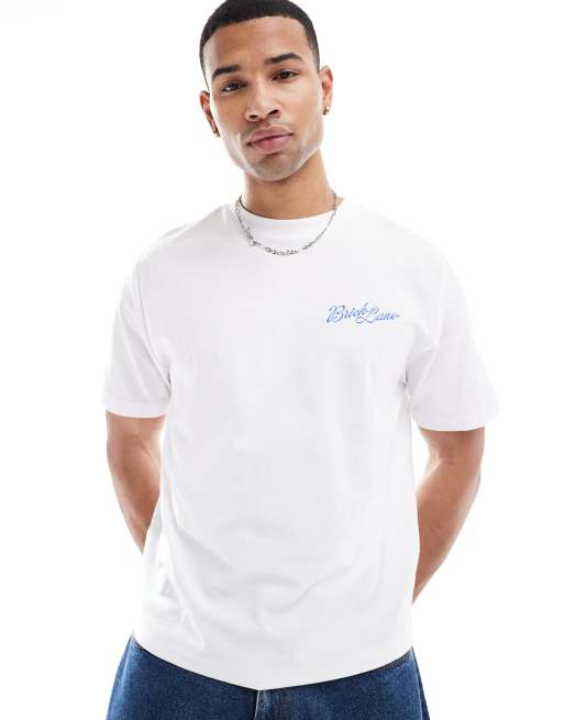 Cotton On cropped fit London Mascot graphic t-shirt in white, 2 of 4