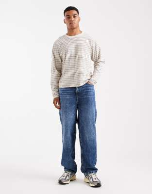 Cotton On Cropped Fit Long Sleeve In Neutral