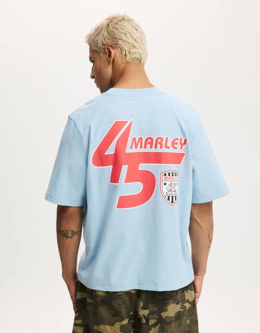 Cotton On Cropped fit music t-shirt in blue, 2 of 4