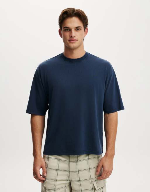 Cotton On Cropped fit t-shirt in blue, 2 of 4