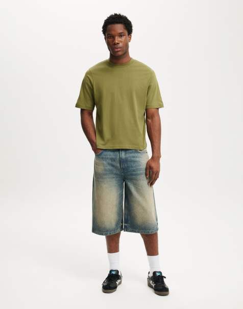 Cotton On Cropped fit t-shirt in green - view 1