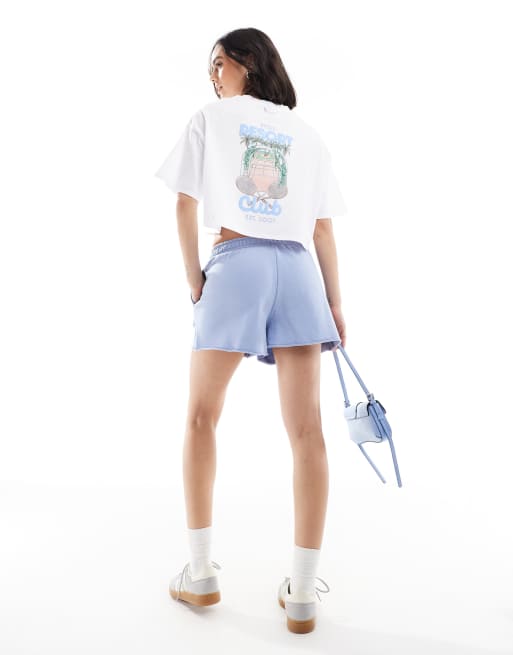 Cotton On – Cropped T-Shirt in Weiß mit „Resort Club“-Print, 4 von 4