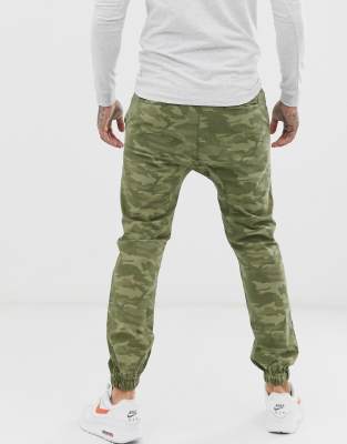 cuffed camo pants