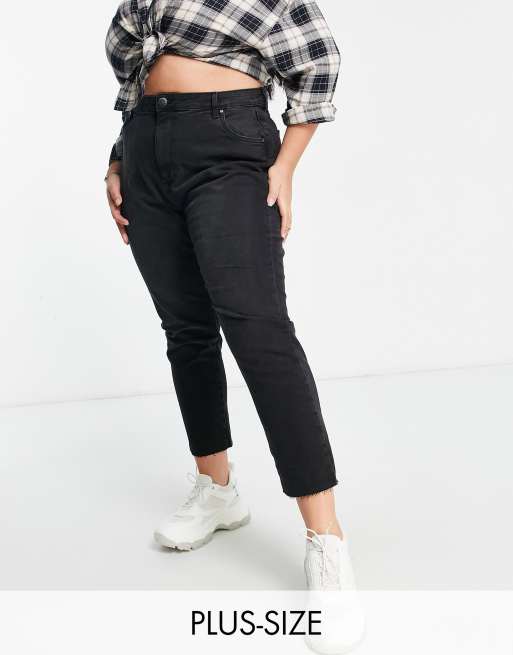 Black ripped best sale jeans cotton on