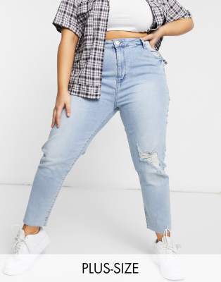 The Cailyn High Waist Straight Leg Jean Curves