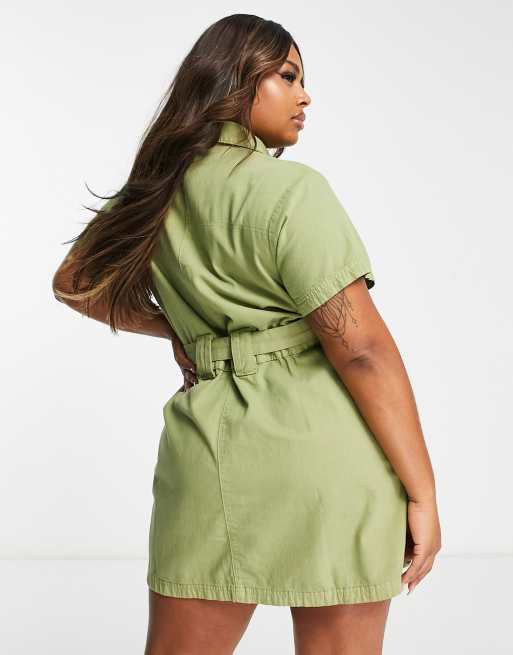 cotton on utility dress Derek Lam 10 Crosby Clotilde Cotton Drill Utility Dress