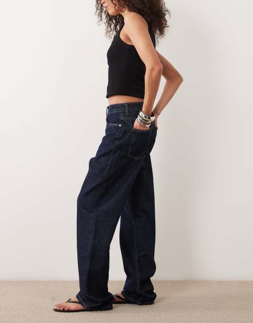 Cotton On Curvy - 91 - Jean droit - Bleu bélier, 2 de 5
