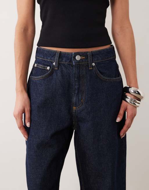 Cotton On Curvy - 91 - Jean droit - Bleu bélier, 4 de 5