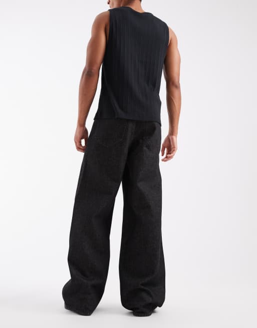 Cotton On – Czarne bardzo luźne jeansy, 2 z 5