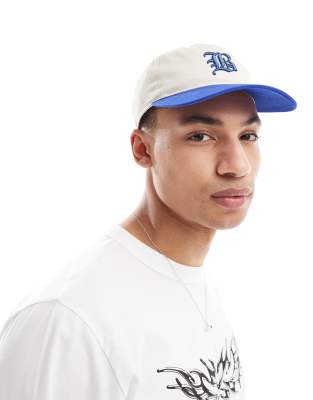 Cotton:On Cotton On dad hat in royal blue and cream-Multi