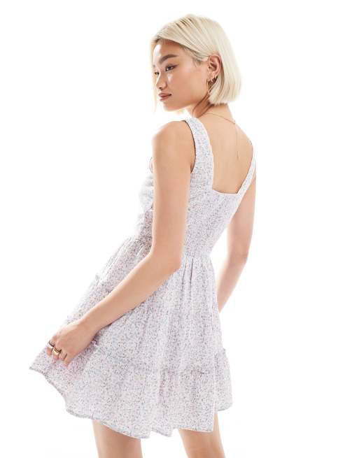 Cotton On - Dakota - Mini jurk in Isabella roze met bloemenprint , 2 van 4