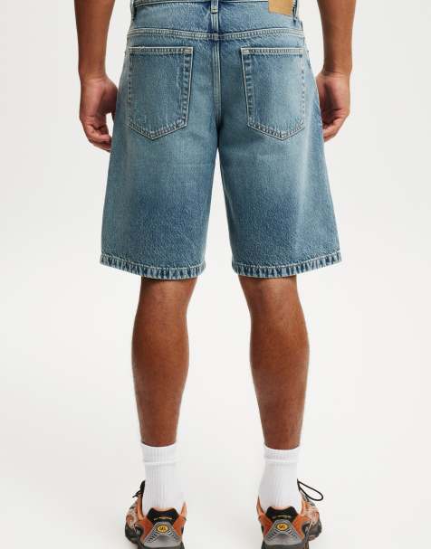 Cotton On denim jorts in californian blue - view 1