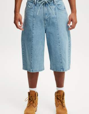 Cotton:On Cotton On denim jorts in sports blue