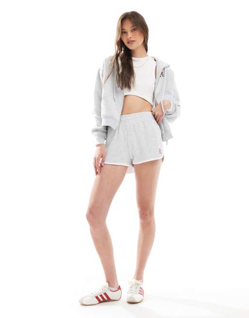 Cotton On dolphin hem micro mini shorts in grey, 3 of 5