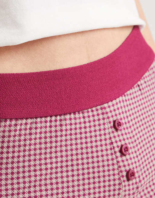 Cotton On – Dreamy – Czerwone miękkie szorty w kratę, 2 z 5