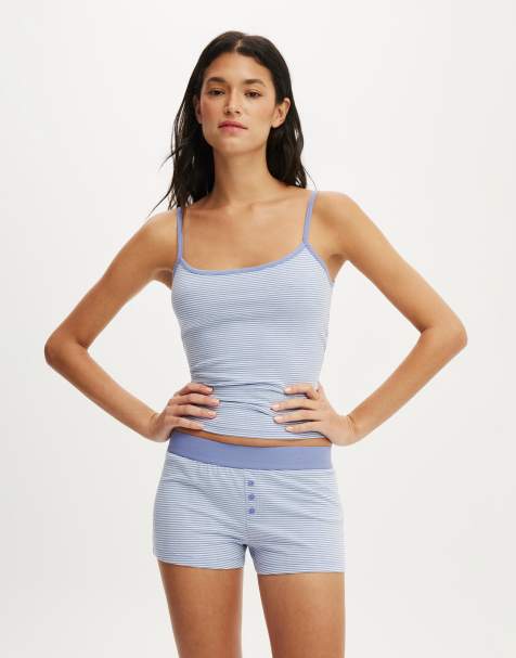 Cotton On Dreamy soft boyshort in blue - view 1