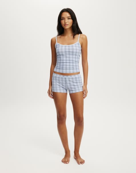 Cotton On Dreamy soft boyshort in blue - view 1