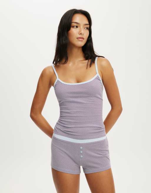 Cotton On Dreamy soft boyshort in blue, 3 of 4