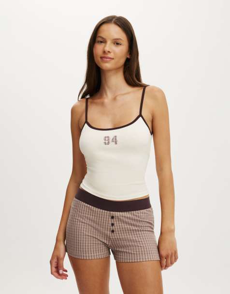 Cotton On Dreamy soft boyshort in brown - view 1