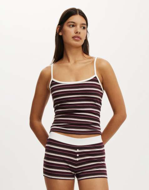 Cotton On Dreamy soft boyshort in burgundy - view 1