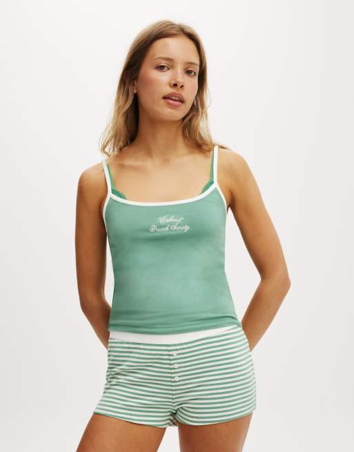 Cotton  On Dreamy soft boyshort in green 