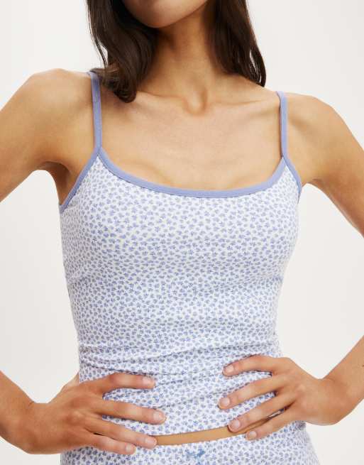 Cotton On Dreamy soft longline cami in blue, 2 of 4