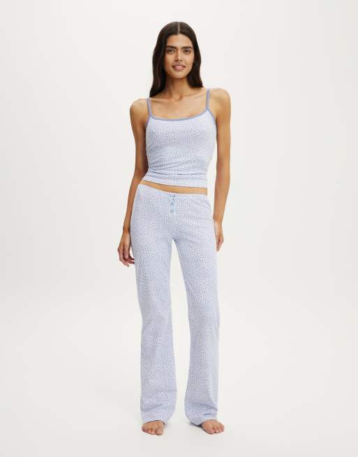 Cotton On Dreamy soft longline cami in blue, 3 of 4