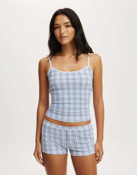 Cotton On Dreamy soft longline cami in blue - view 1