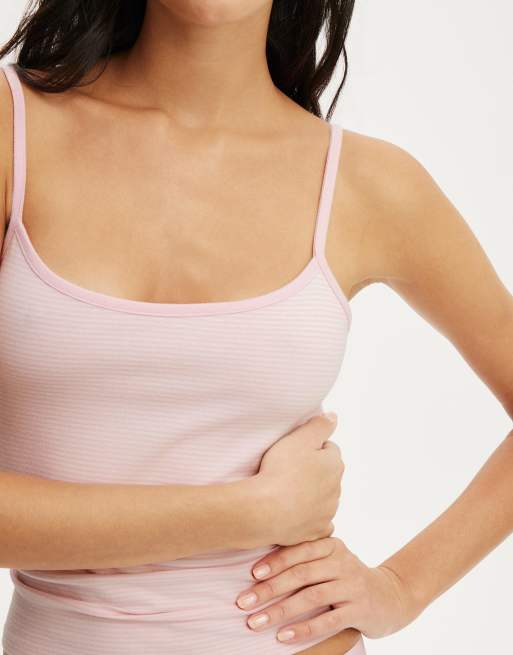 Cotton On Dreamy soft longline cami in pink, 3 of 4