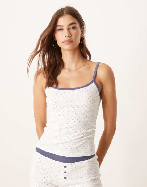 Cotton  On Dreamy soft longline cami in white - view 1
