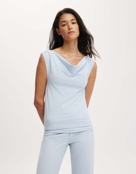Cotton On Dreamy soft tank in blue - view 1