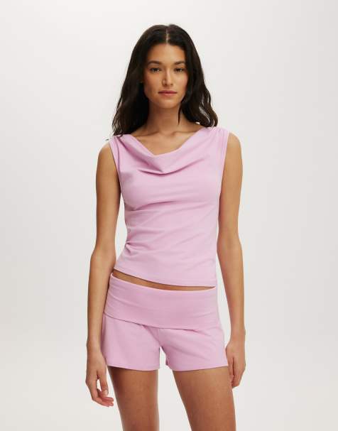 Cotton On Dreamy soft tank in purple - view 1