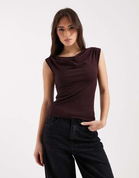 Cotton On - Dreamy Sofy - Débardeur - Prune chocolat - view 1