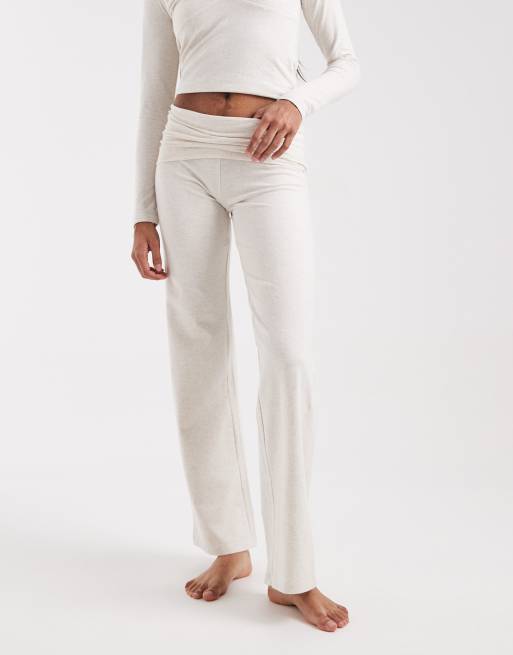 Cotton On dreamy sofy roll waist pants in butterscotch heather, 2 of 5
