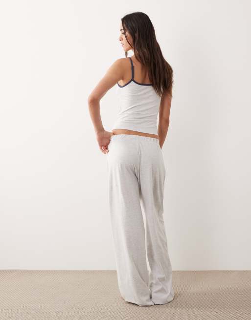 Cotton On – Dreamy – Weiche Pyjamahose in Grau mit Ballonschnitt, 4 von 4