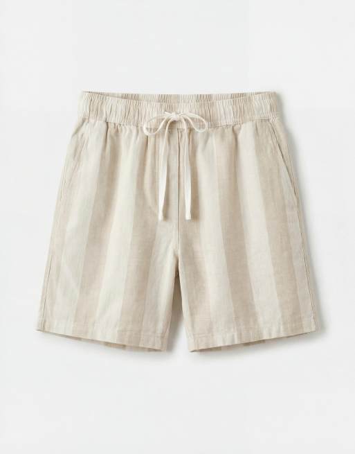 Cotton On – Easy – Kredowe szorty w prążki, 6 z 7