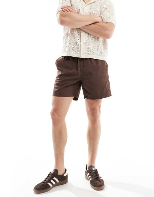 Cotton On - Easy Street - Shorts i chokoladebrun
