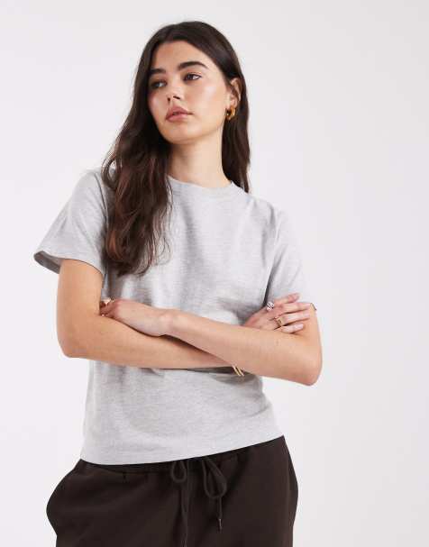 Cotton On easy T-shirt in gray heather - view 1
