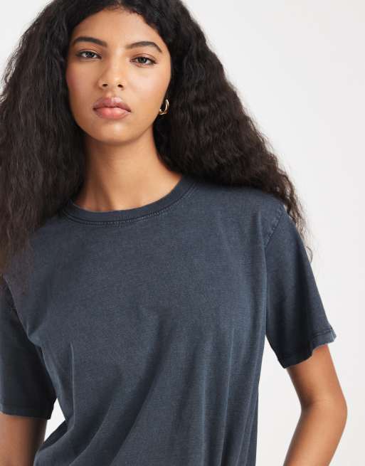 Cotton On easy t-shirt in navy, 3 of 4
