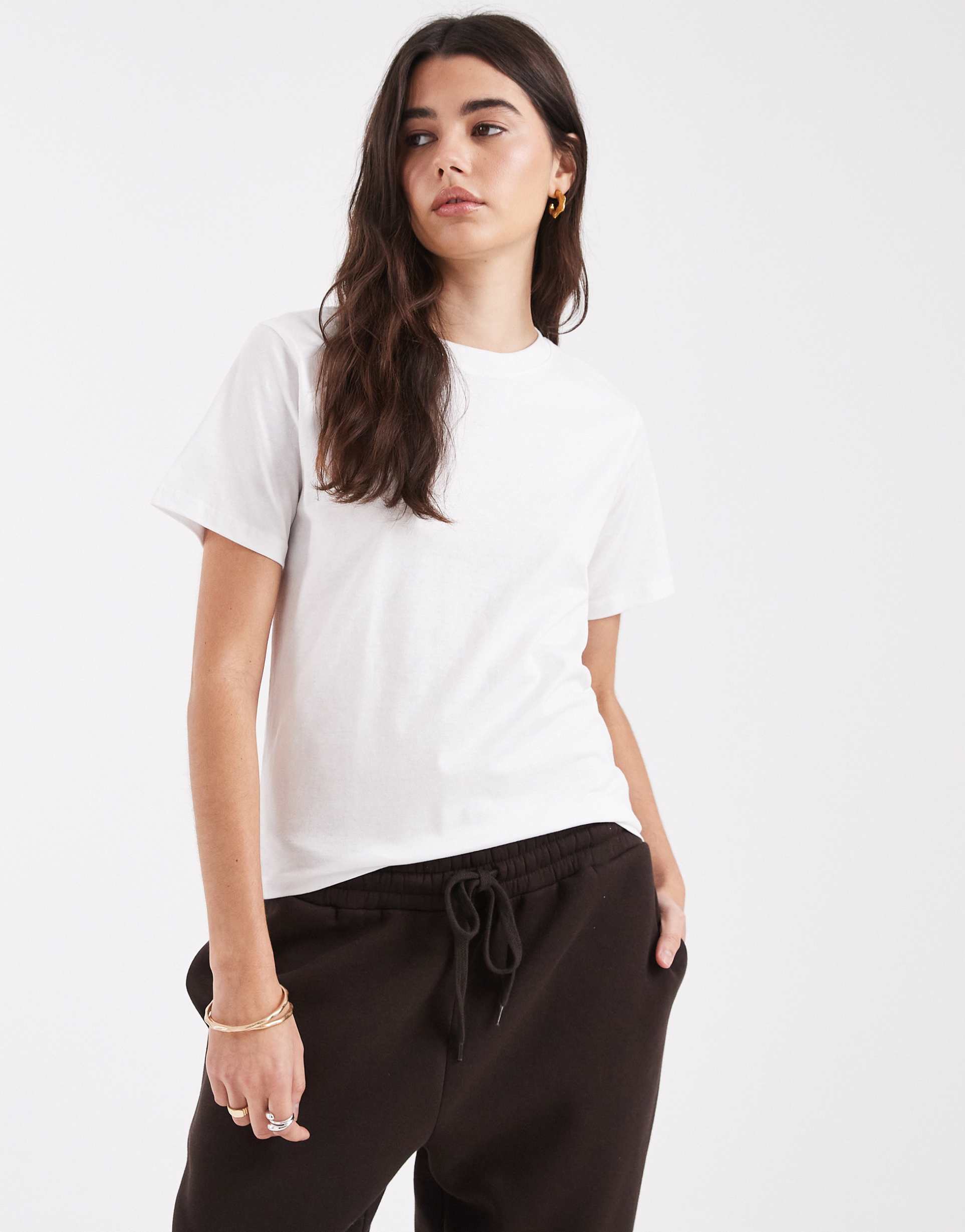 cotton on easy t-shirt in white